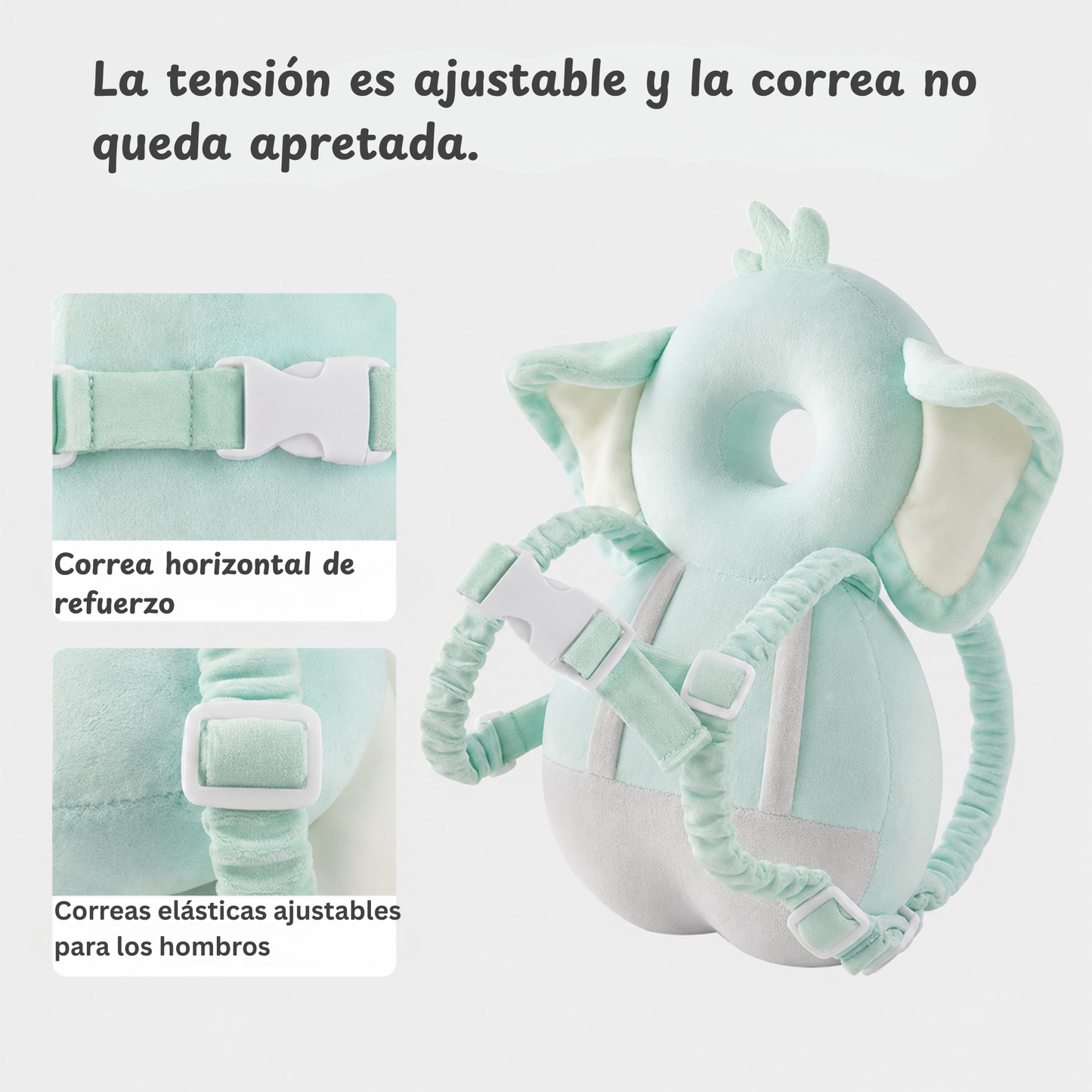 Mochila protectora para bébe